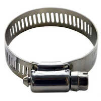 Mild Steel Hose Clip - Steel Material, Different Sizes , Grey Color, Round Shape For Industrial Use, Securely Holds Hoses In Place