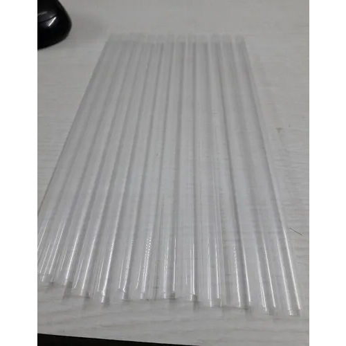 Transparent Plastic Straws