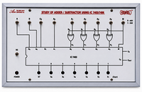 4 Bit Adder And  Subtractor Using IC 7483