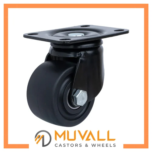 Powder Coated Black Nylon Low Center Of Gravity Wheels