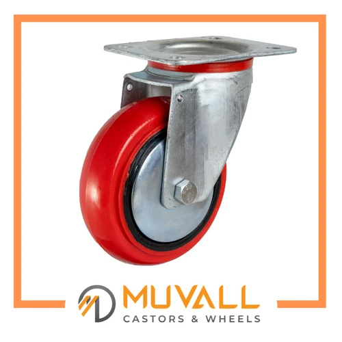 Tapered PU- Heavy Duty Caster Wheels