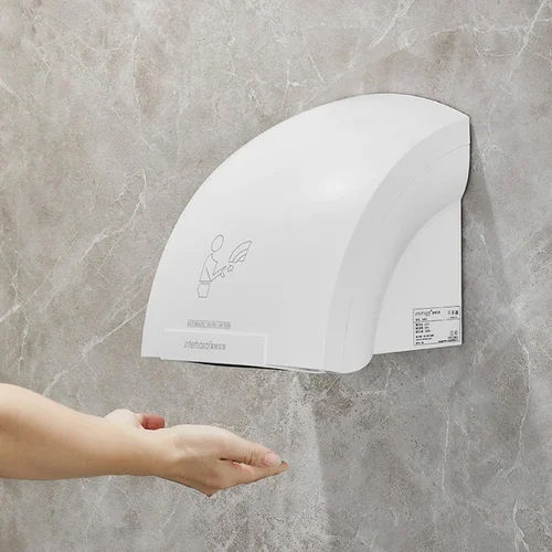 White Abs Automatic Hand Dryer