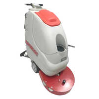 Battery Operated Walk Behind Scrubber Drier - Color: Multicolor