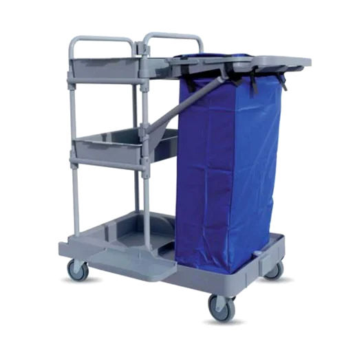 Polypropylene Multi Purpose Service Trolley Application: Housekeeping