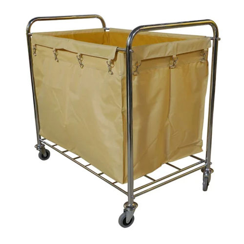 Quadrate Laundry Cart - Application: Hospital