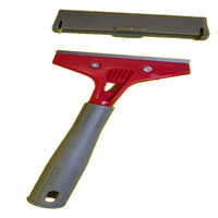 Plastic Floor Handle Window Scraper - Durable Plastic, T Shape, Multicolor | Lightweight, Multi-surface Cleaning Champion For Spotless Windows, Tiles, And More