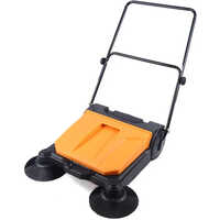 Floor Sweeping Machine - Color: Orange-black