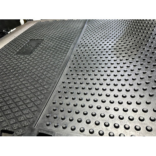 Cow Rubber Mat - Color: As Per Availability