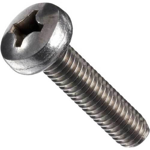 Silver Stainless Steel Machine Screw