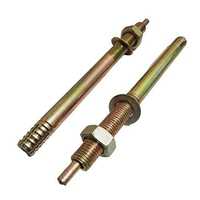 Pin Type Anchor Bolt - Polished Finish, Various Sizes Available | Industrial Grade Use, Durable Design For Reliable Performance