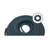 Airoxi Star Tube - 50m Length, 25.5mm Outer Diameter , Blue Line With Micro Holes For Fine Bubbles And Low Blocking Pressure Movement