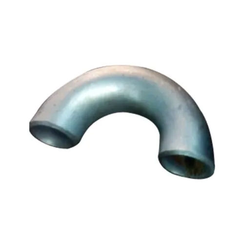 Silver Seamless Carbon Steel Pipe Bend