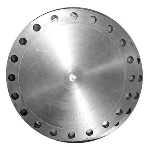 Silver Stainless Steel Blind Flange