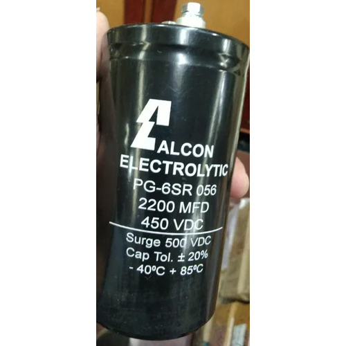 2200 mfd 450 VDC Alcon make capacitor