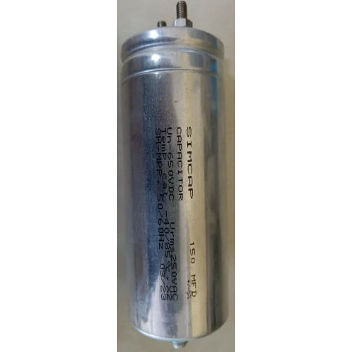 150 mfd Urms250 vac Un650 VDC Simcap make capacitor aluminum