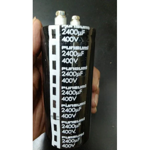 2400 mfd 400 VDC capacitor