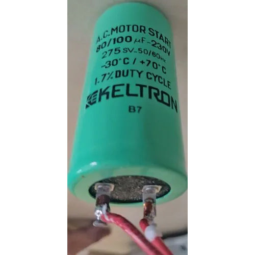 Keltron 80-100 MFD Single Can Capacitor