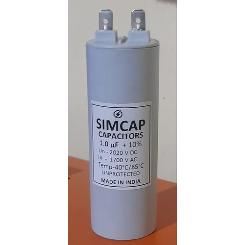 1 mfd 1700 vac Simcap make plastic terminal capacitor