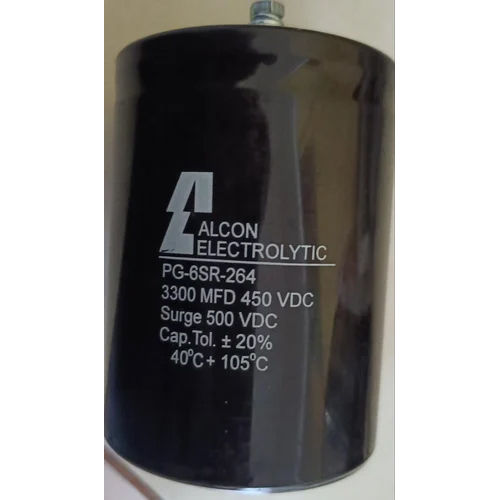 3300 mfd 450 VDC Alcon make DC CAPACITOR