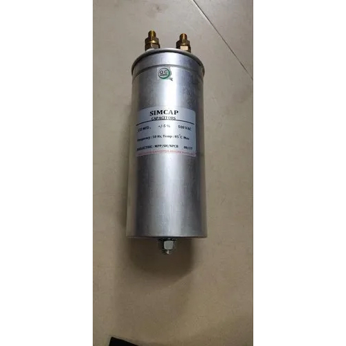 Electric 133 MFD 500 VAC Capacitor For Online UPS