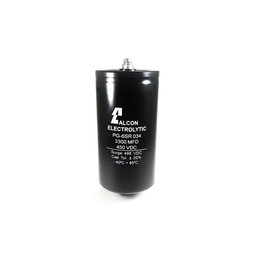 Alcon Dc Capacitors 3300 MFD 450 VDC