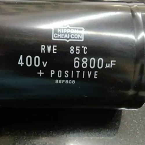 Nippon Chemi Con Capacitor 6800 MFD 400V