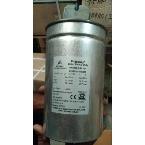 25 kvar 440 vac power capacitor Epcos make super heavy duty