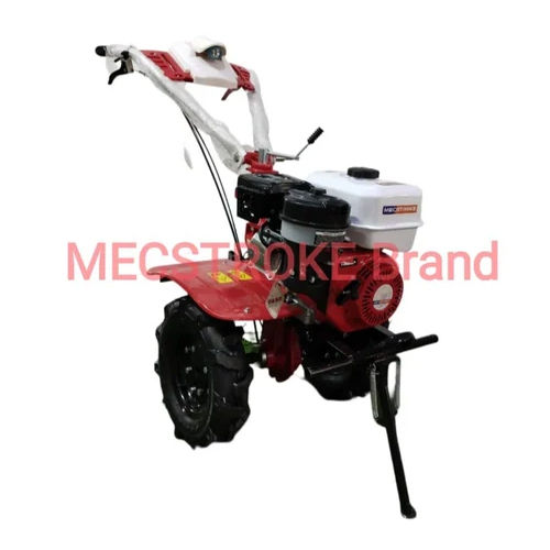 Red Mecstroke Brand Mini Power Tiller 7Hp (Petrol)