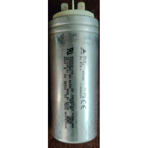 55 Mfd 450 Vac Epcos Aluminum Capacitor For Aircondition Application