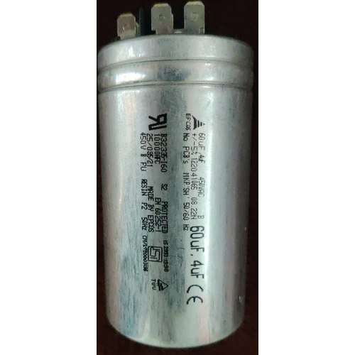 60+ 4 mfd 440 vac Epcos aluminum capacitor for Aircondition Application