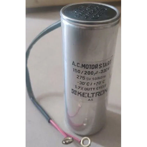 Keltron Motor Start Capacitor 150-200 MFD