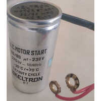 Keltron 60-80 Mfd Motor Start Capacitor - Color: Metallic