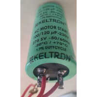 Motor Start Single Can Capacitor - Capacitance: 120 Auf A 20%