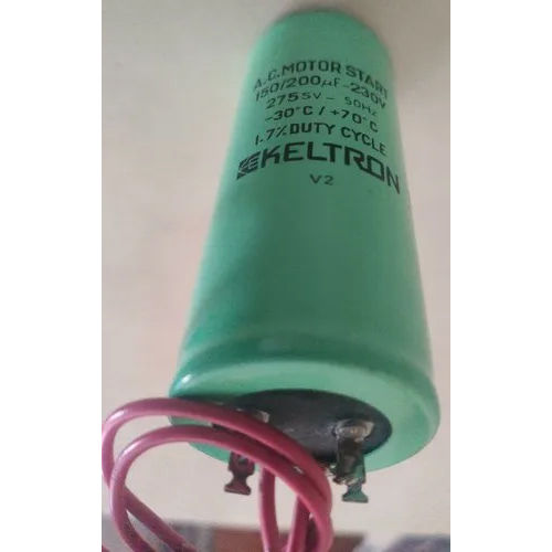 Keltron 150-200 Mfd Motor Start Single Can Capacitor