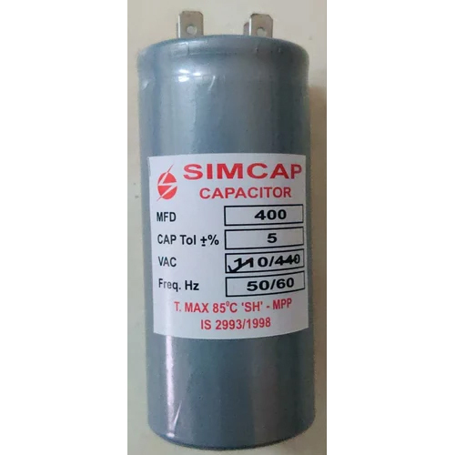 400 MFD 110 VAC Simcap Motor Start Capacitor