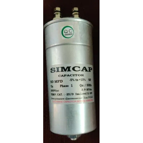 50 MFD 500 VAC Phase 1 Running Capacitor