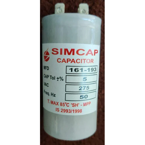 SIMCAP 161-193 MFD 275 VAC MOTOR START CAPACITOR