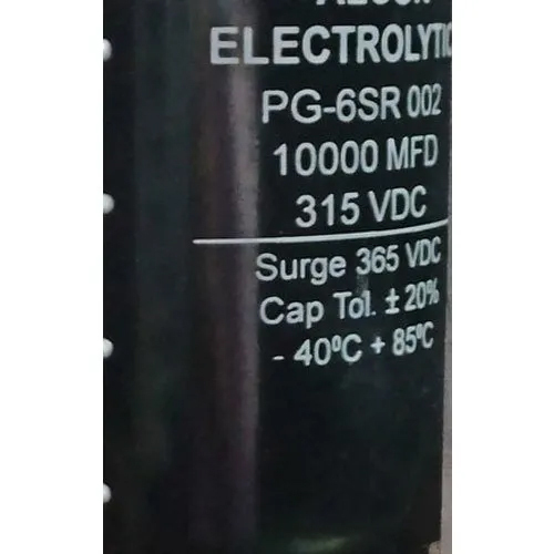 10000 MFD Electrolytic DC Capacitor