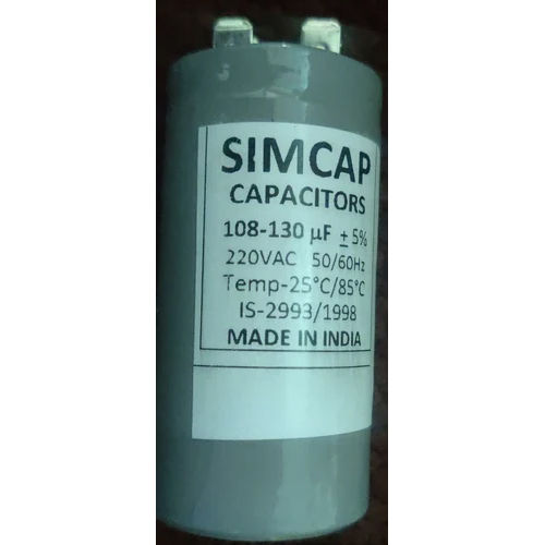 108- 130 MDF 220 Vac Motor Start Capacitor Simcap