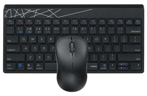 8000M Multi-mode Wireless Optical Mouse and Keyboard Combo