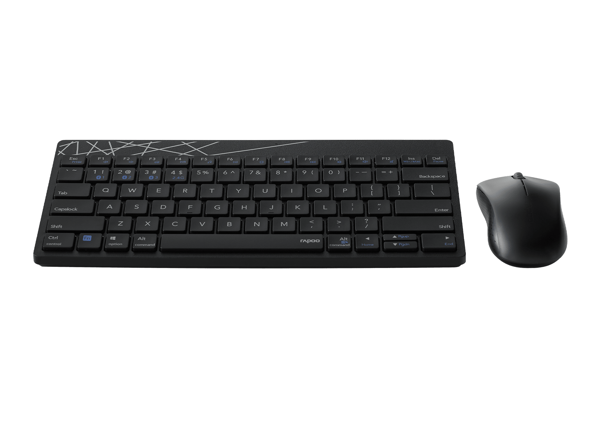 8000M Multi-mode Wireless Optical Mouse and Keyboard Combo