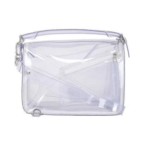 PVC Transparent Messenger Bag