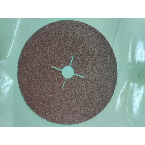 Aluminum Oxide Fiber Disc - 4" to 7" Size Brown Color | Aluminum Material for Efficient Grinding