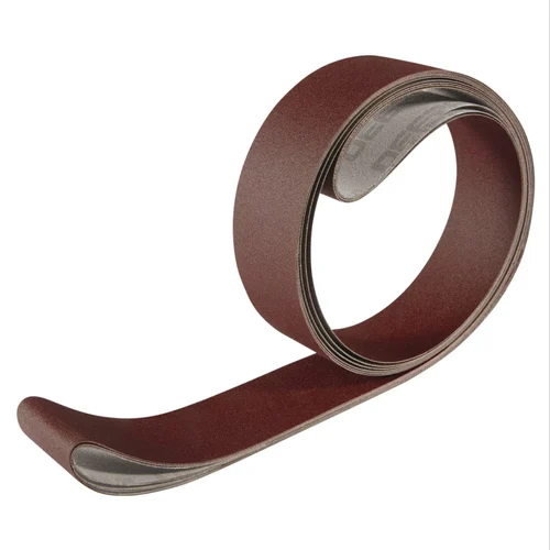 Aloxide Belt - Aluminium Oxide, 50mm x 2000mm | Industrial Usage, Brown Color, Custom Sizes Available