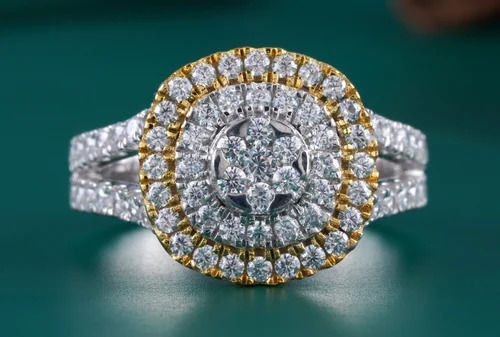 Wedding Designer Gold Diamond Ring