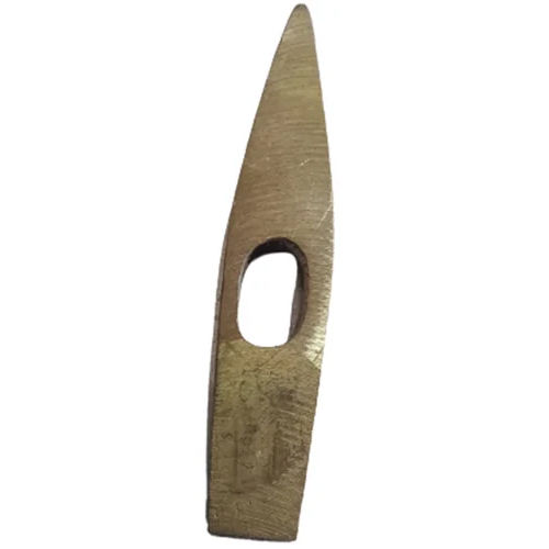 Brass Chipping Hammer Head - Color: Golden