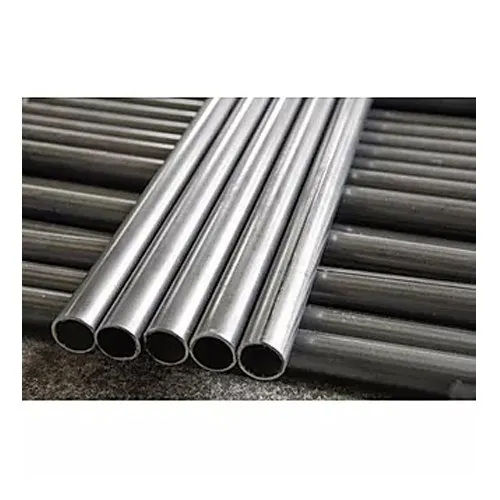 Silver Aluminium Round Pipe