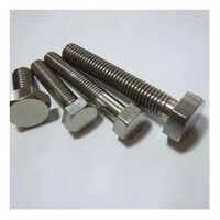 Titanium Hex Bolt - Color: Silver