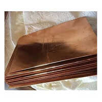 Cupro Nickel Plates - Rectangular Shape, Copper Color | 1-year Warranty