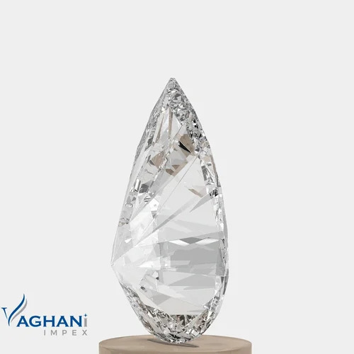 Pear cut lab grown diamond